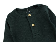 Name It pine grove melange rib body